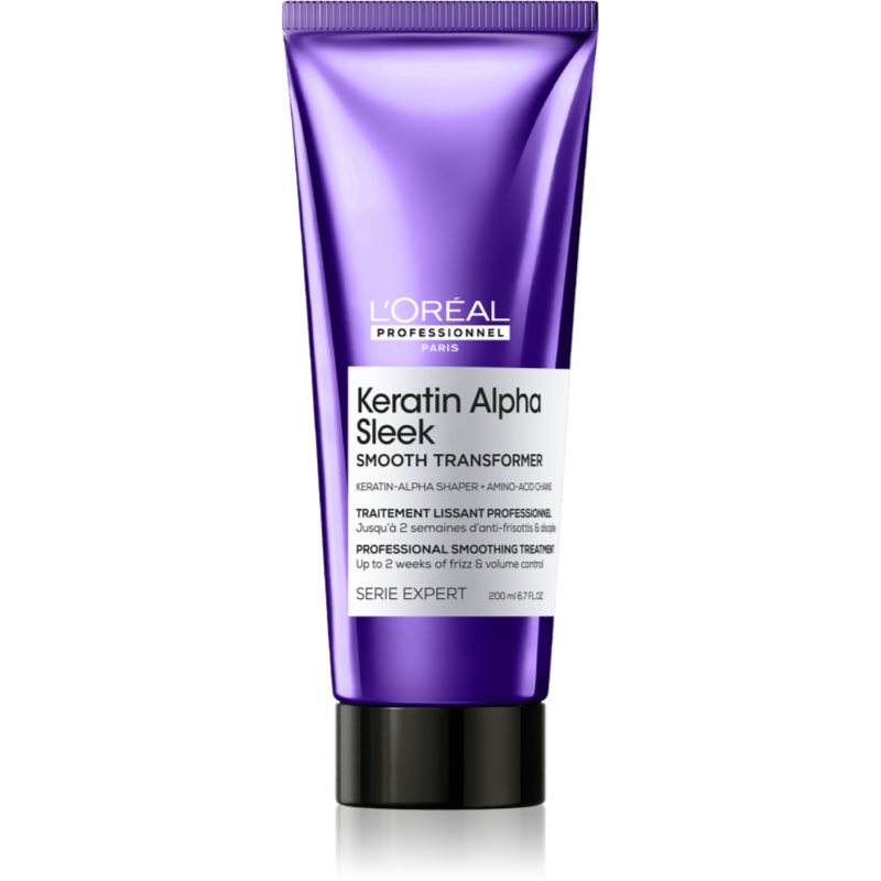 L’Oréal Professionnel Serie Expert Keratin Alpha Sleek tratament pentru un aspect neted al părului 200 ml