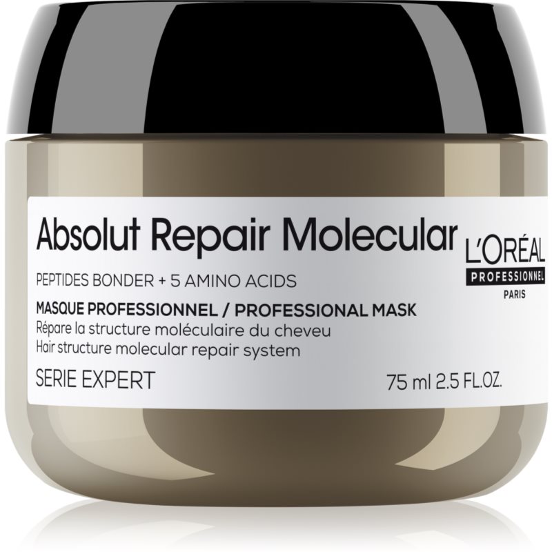 L’Oréal Professionnel Serie Expert Absolut Repair Molecular mască profund fortifiantă pentru păr 75 ml