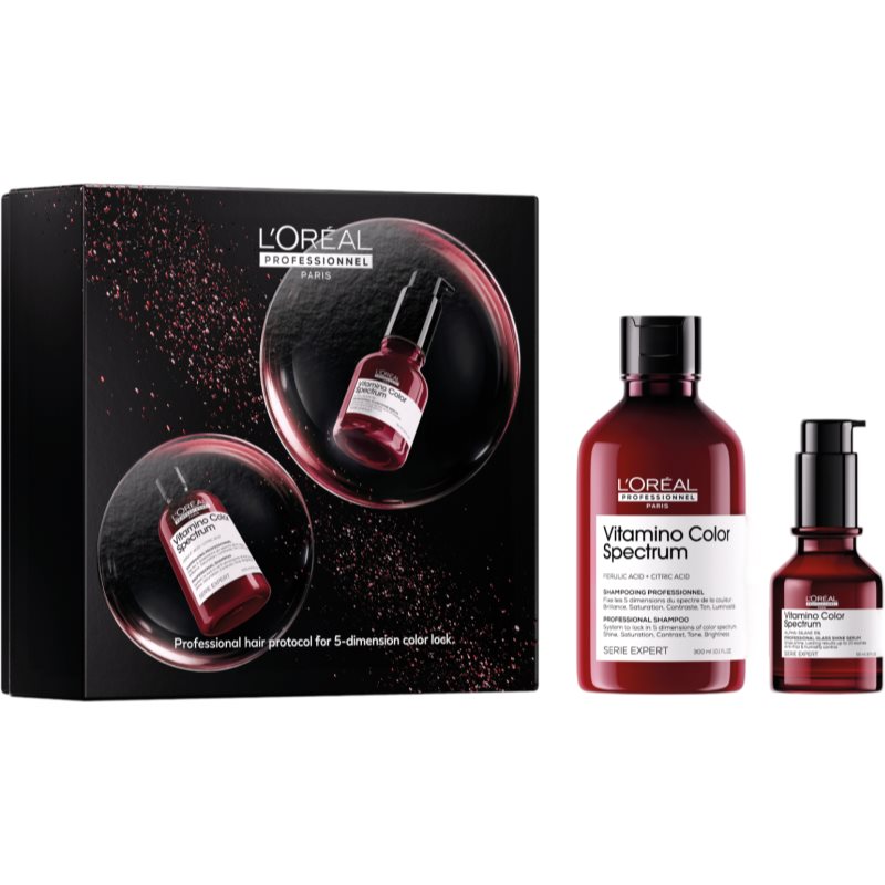 L’Oréal Professionnel Serie Expert Vitamino Color Spectrum set cadou pentru protecția culorii