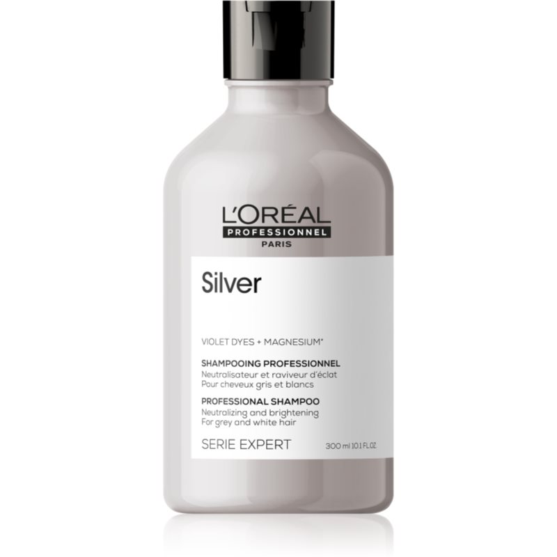 L’Oréal Professionnel Serie Expert Silver Sampon argintiu pentru par grizonat 300 ml