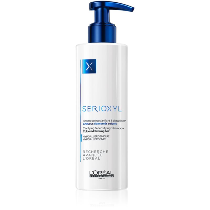 L’Oréal Professionnel Serioxyl Coloured Thinning Hair čisticí šampon pro barvené řídnoucí vlasy 250 ml