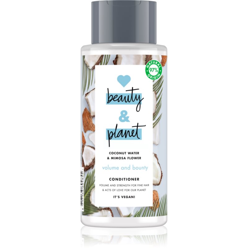 Love Beauty & Planet Volume and Bounty balsam pentru indreptare pentru par fin