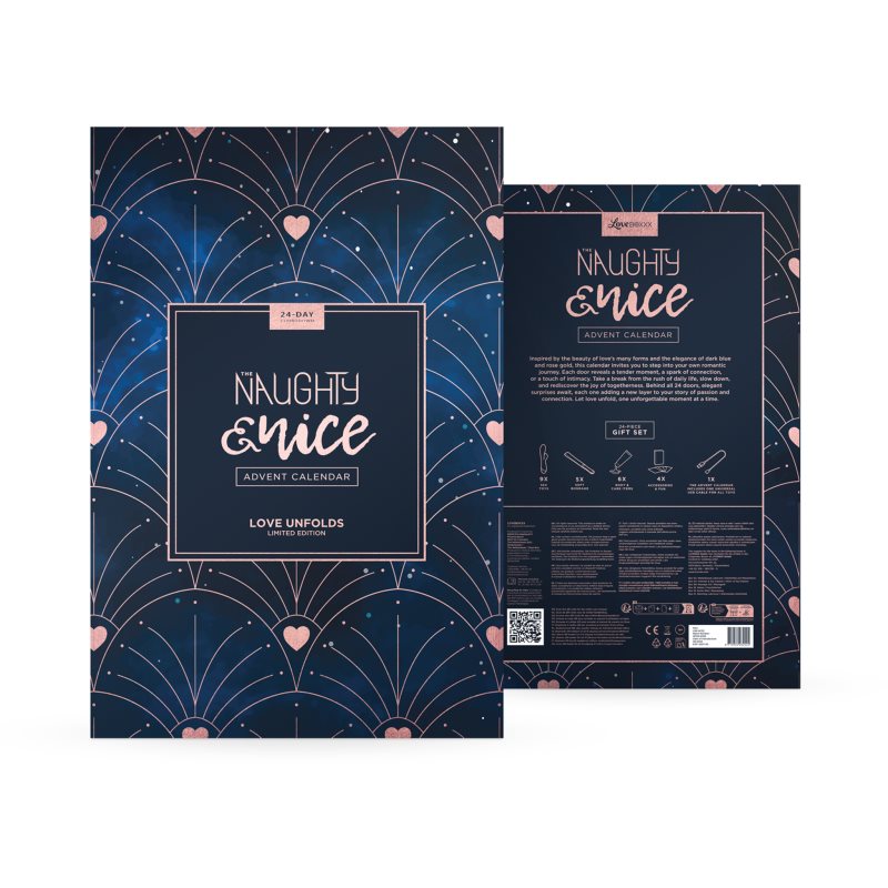 LoveBoxxx Naughty & Nice 2025 Calendar de Crăciun