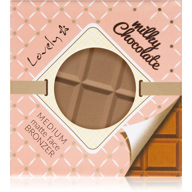 Lovely Milky Chocolate autobronzant cu efect matifiant 9 g