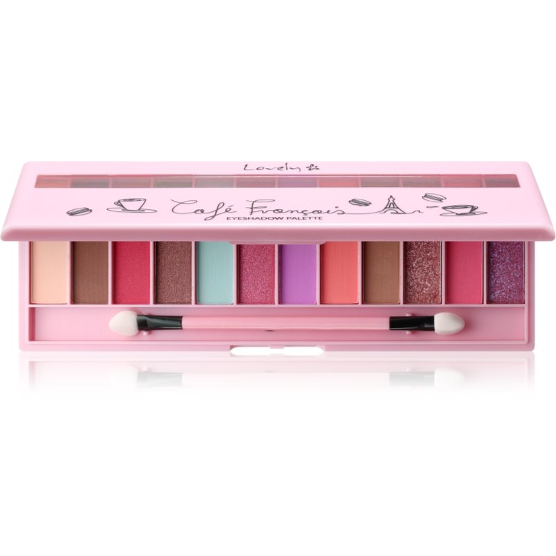 Lovely Café Francais paleta farduri de ochi 12 g