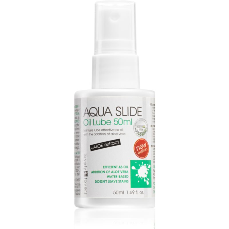 Lovely Lovers Aqua Slide Oil Lube gel lubrifiant 50 ml