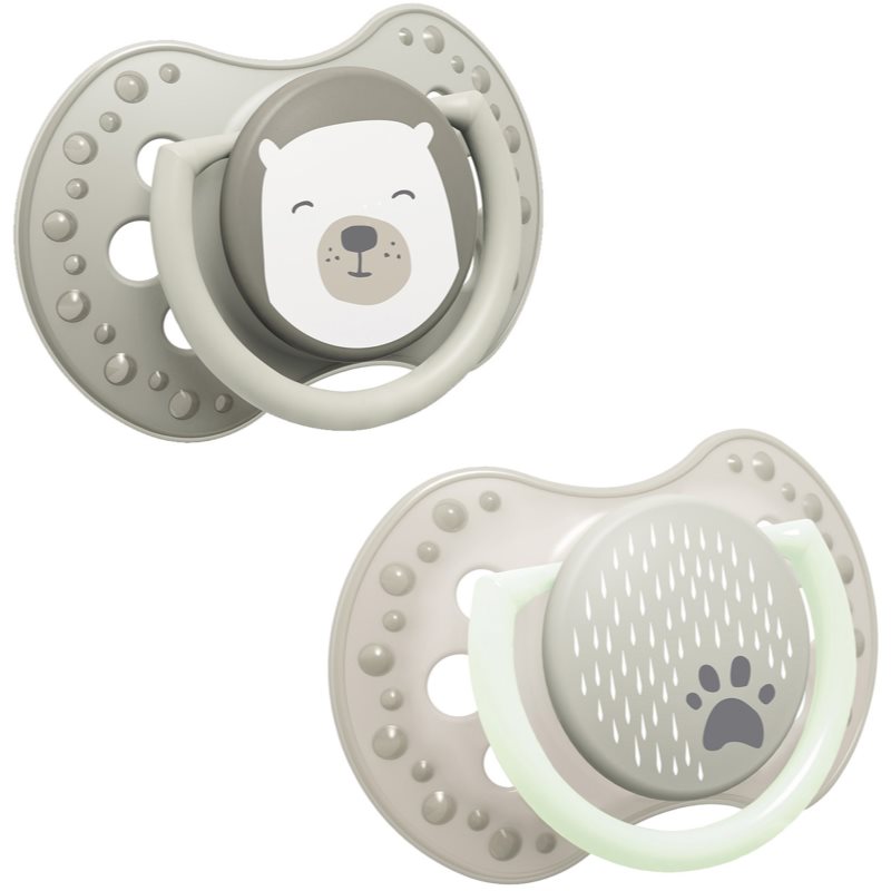 LOVI Buddy Bear suzetă 0-6m 2 buc