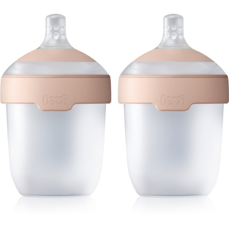 LOVI Mammafeel Bottle 150ml biberon pentru sugari 0 m+ 2x150 ml
