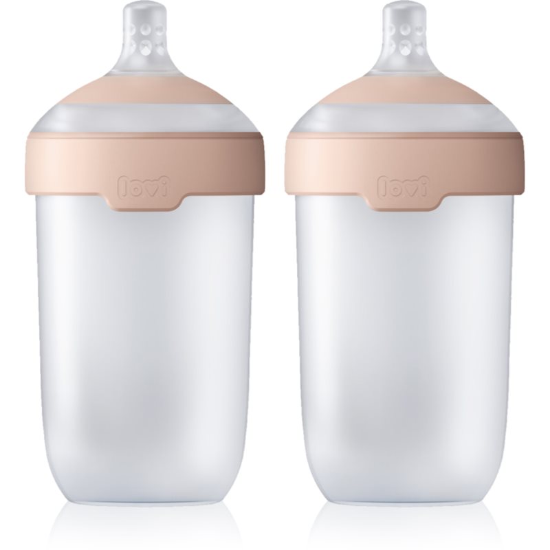 LOVI Mammafeel Bottle 250ml biberon pentru sugari 3 m+ 2x250 ml