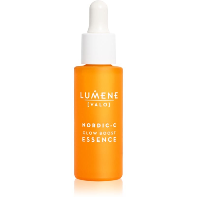 Lumene VALO Glow Boost loțiune nutritivă iluminatoare cu acid hialuronic 30 ml