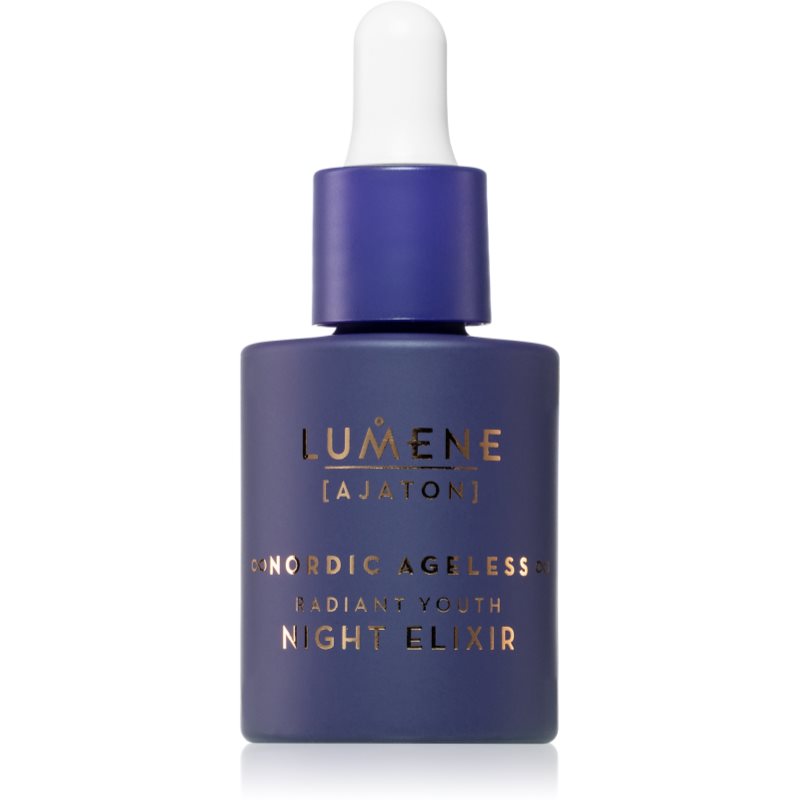 Lumene Nordic Ageless [AJATON] Radiant Youth Ser de noapte nutritiv antirid 30 ml