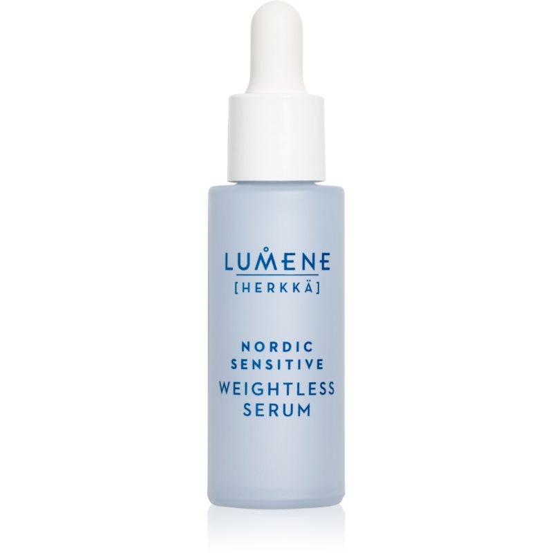 Lumene Nordic Sensitive [HERKKÄ] Weightless ser cu textura fina pentru a calma si intari pielea sensibila 30 ml