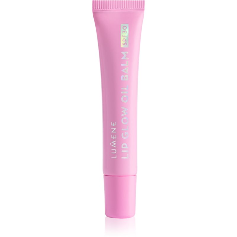 Lumene Lip Glow Oil Balm ulei nuanțator pentru buze SPF 30 culoare 2 Marshmallow 10 ml