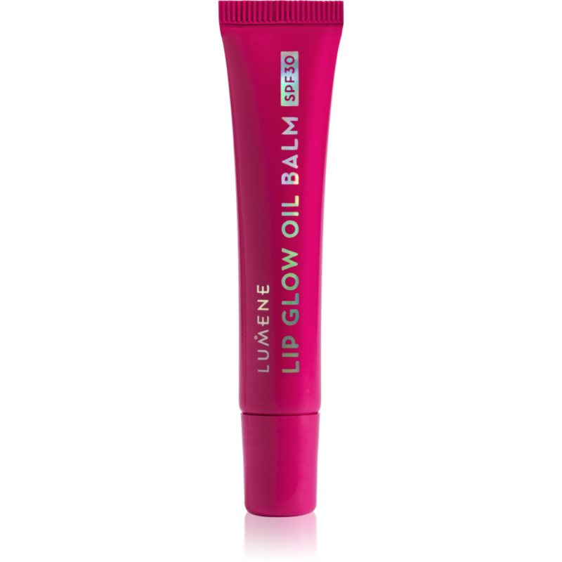 Lumene Lip Glow Oil Balm ulei nuanțator pentru buze SPF 30 culoare 3 Cherry 10 ml