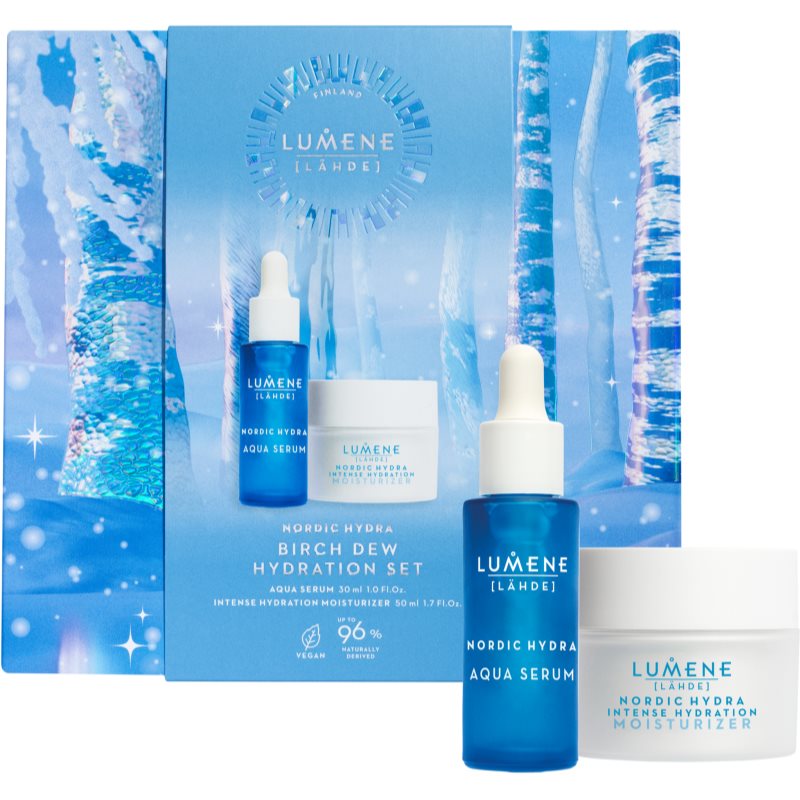 Lumene Nordic Hydra [LÄHDE] set cadou pentru hidratare intensa Birch Dew Hydration