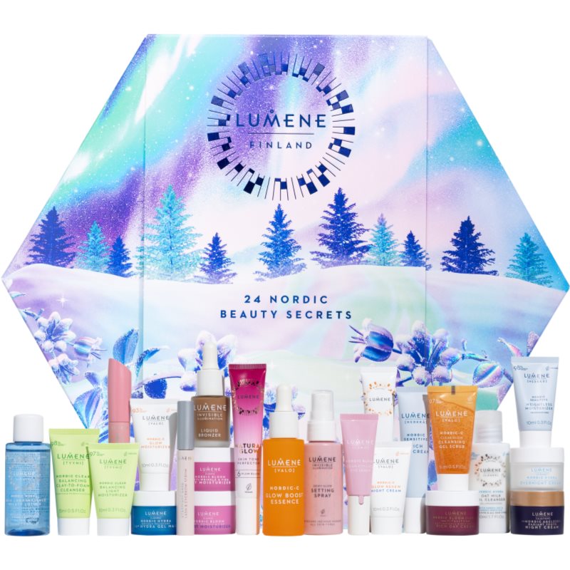 Lumene 24 Nordic Beauty Secrets Calendar de Crăciun