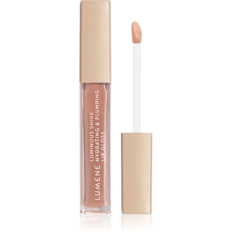 Lumene Luminous Shine lip gloss hidratant culoare 1 Pale Honey 5 ml