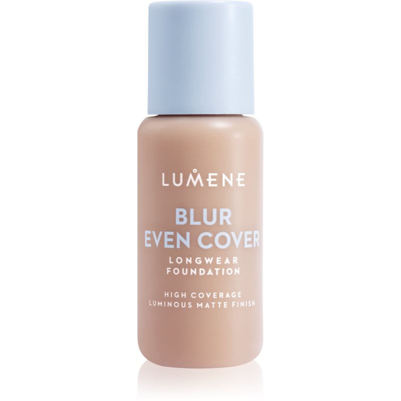 Lumene Blur Even Cover machiaj lichid cu un finisaj mat 16 de ore culoare 4 30 ml