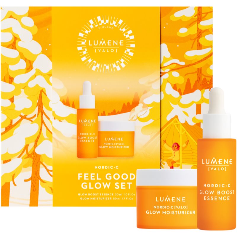 Lumene Nordic-C [VALO] Glow Reveal set cadou pentru o piele mai luminoasa