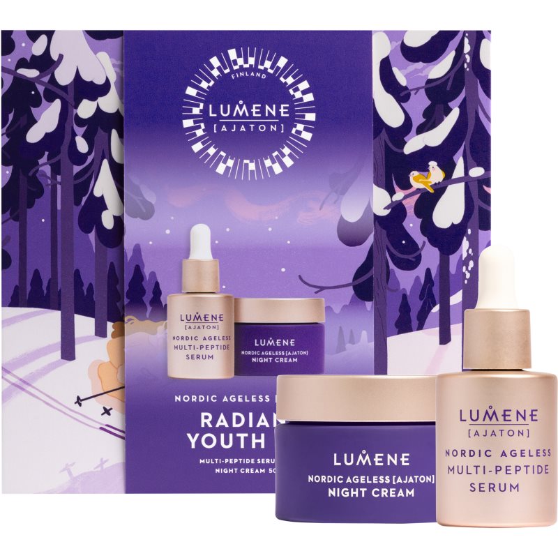 Lumene Nordic Ageless [AJATON] set cadou pentru ten matur