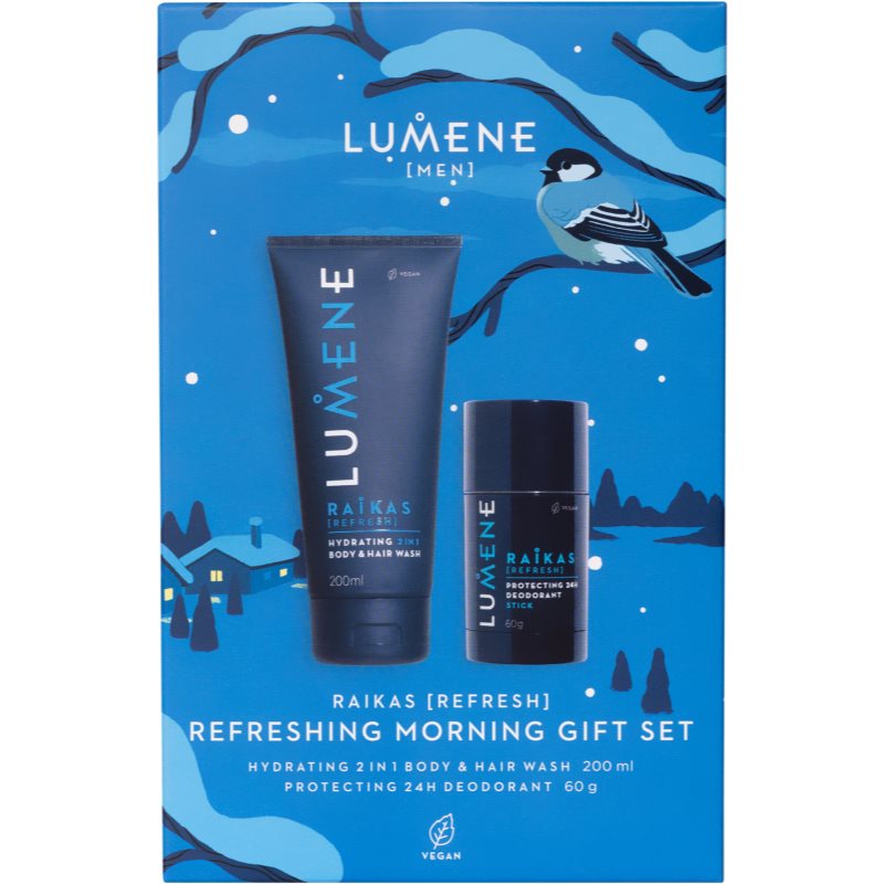 Lumene Men Raikas [Refresh] set cadou pentru barbati