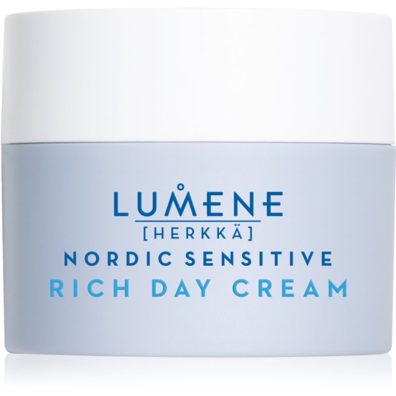 Lumene Nordic Sensitive [HERKKÄ] Rich Day Cream Crema bogata de zi pentru piele uscata spre sensibila 50 ml