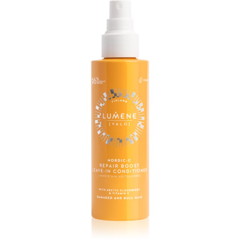 Lumene Nordic-C [VALO] Repair Boost conditioner Spray Leave-in pentru par deteriorat 150 ml