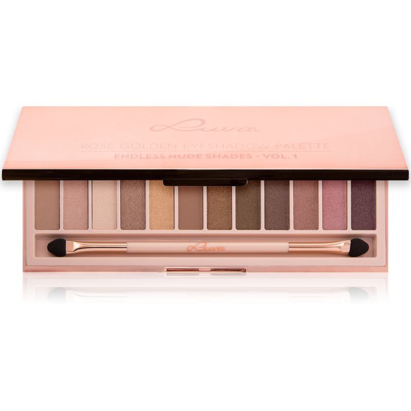 Luvia Cosmetics Endless Nude Shades paleta farduri de ochi 12x0,8 g