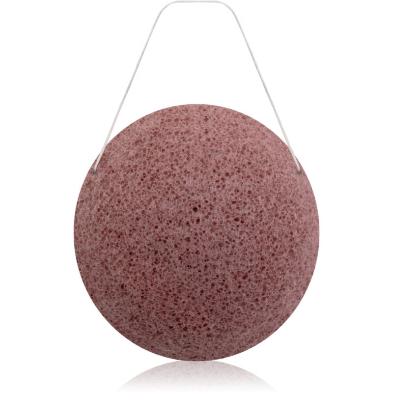 Luvia Cosmetics Konjac Sponge Red Clay burete konjac perfecta pentru curatare 3 buc