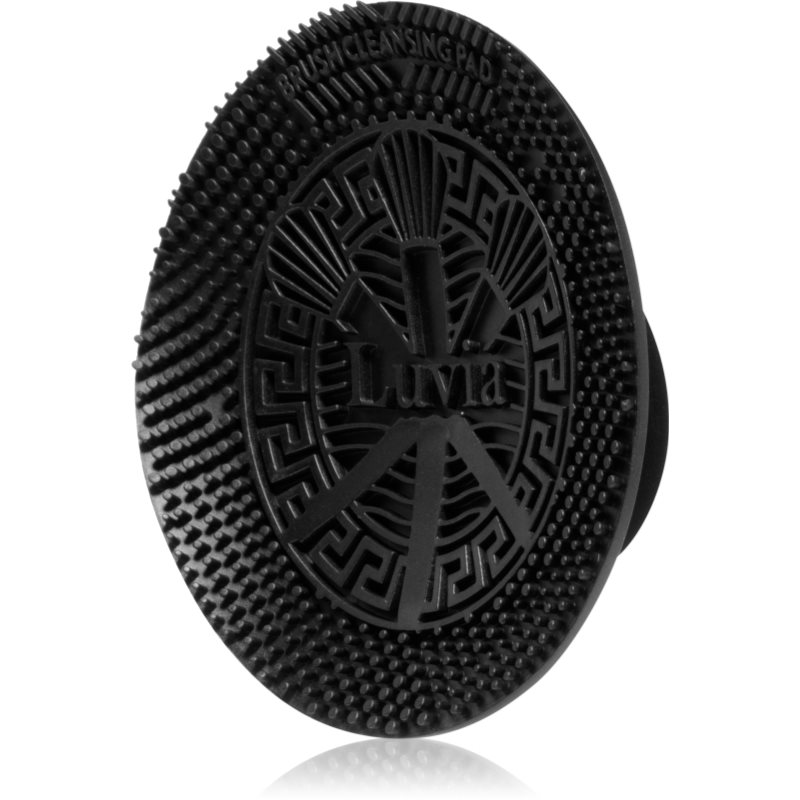 Luvia Cosmetics Brush Cleansing Pad Dispozitiv de silicon pentru perii de curățare culoare Black 1 buc