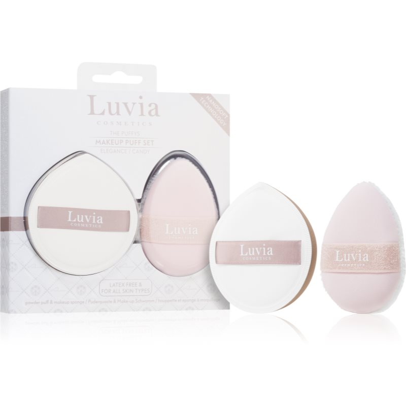 Luvia Cosmetics The Puffys Duo Puff Kit set aplicatoare Elegance/Candy