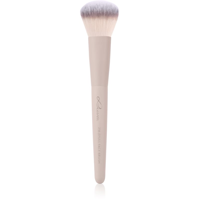 Luvia Cosmetics Full Face Brush Nude Aura perie pentru fata 216 1 buc