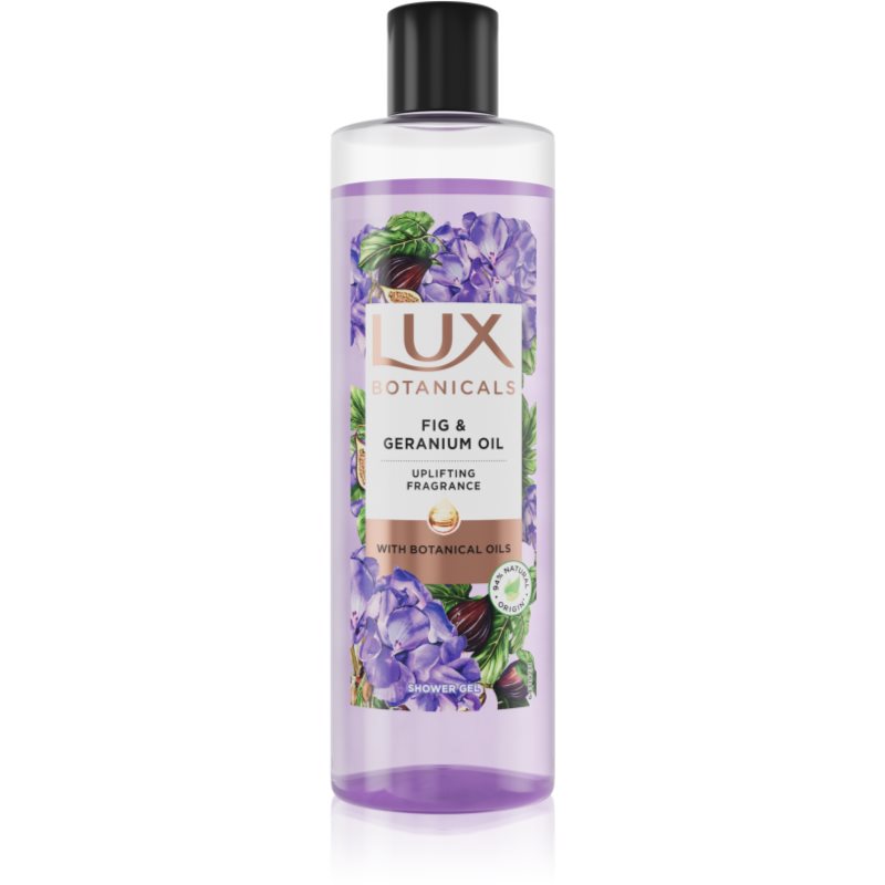 Lux Fig & Geranium Oil gel de duș 480 ml