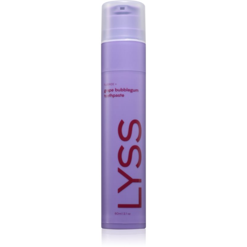 LYSS Grape Bubblegum pastă de dinți 60 ml
