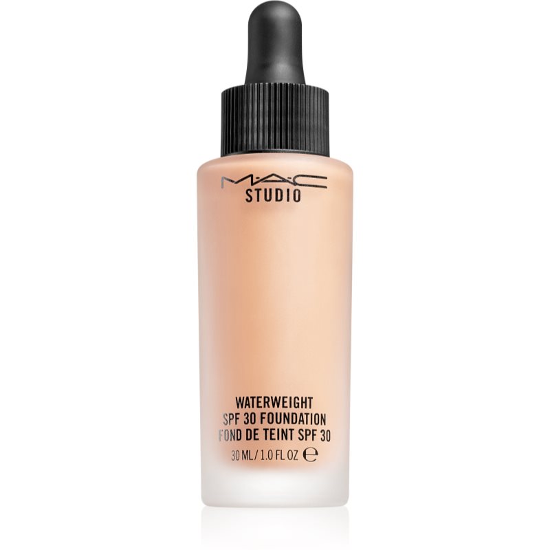 MAC Cosmetics Studio Waterweight SPF 30 Foundation machiaj ușor de hidratare SPF 30 culoare NW18 30 ml