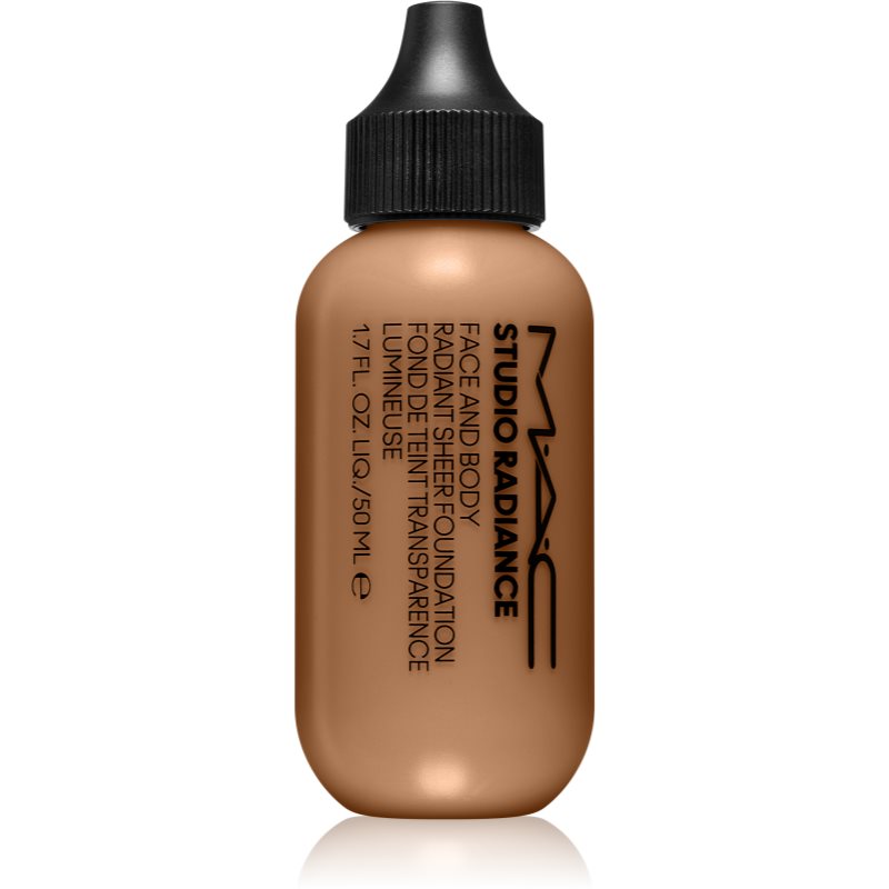 Mac Cosmetics Studio Radiance Face And Body Radiant Sheer Foundation Machiaj Cu Acoperire Usoara Pentru Fata Si Corp Culoare N5 50 Ml