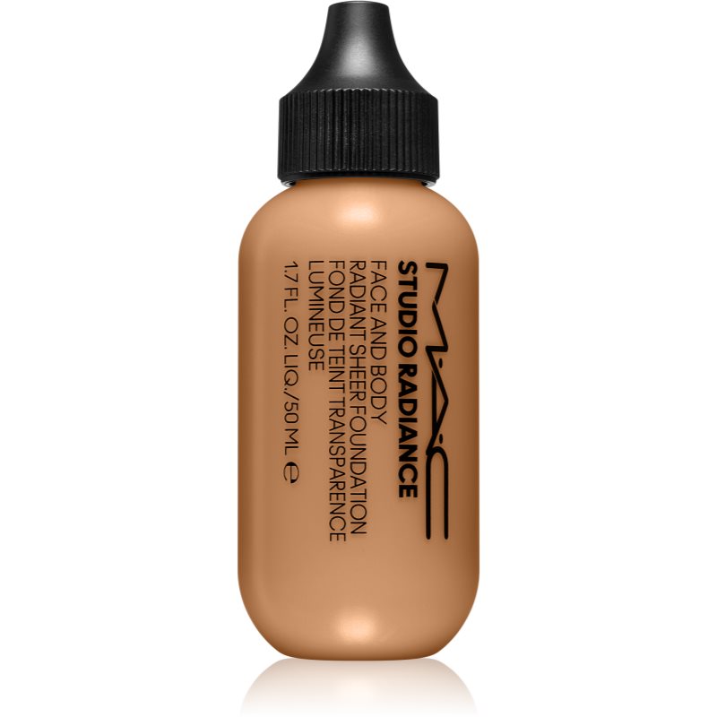 Mac Cosmetics Studio Radiance Face And Body Radiant Sheer Foundation Machiaj Cu Acoperire Usoara Pentru Fata Si Corp Culoare C5 50 Ml