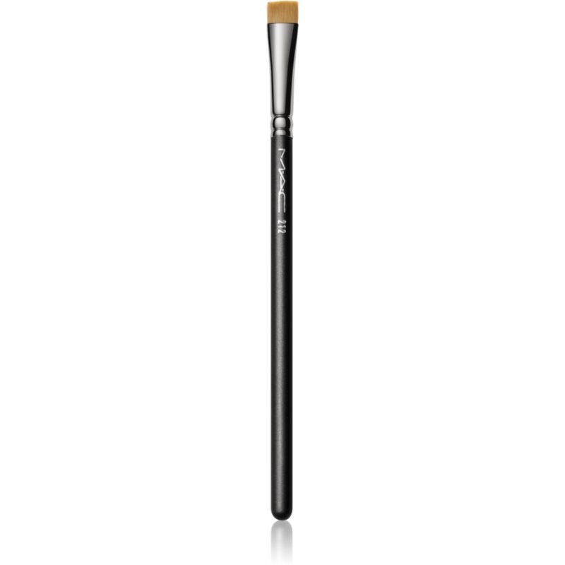 MAC Cosmetics 212 Flat Definer Brush perie plata pentru aplicarea fardului 1 buc