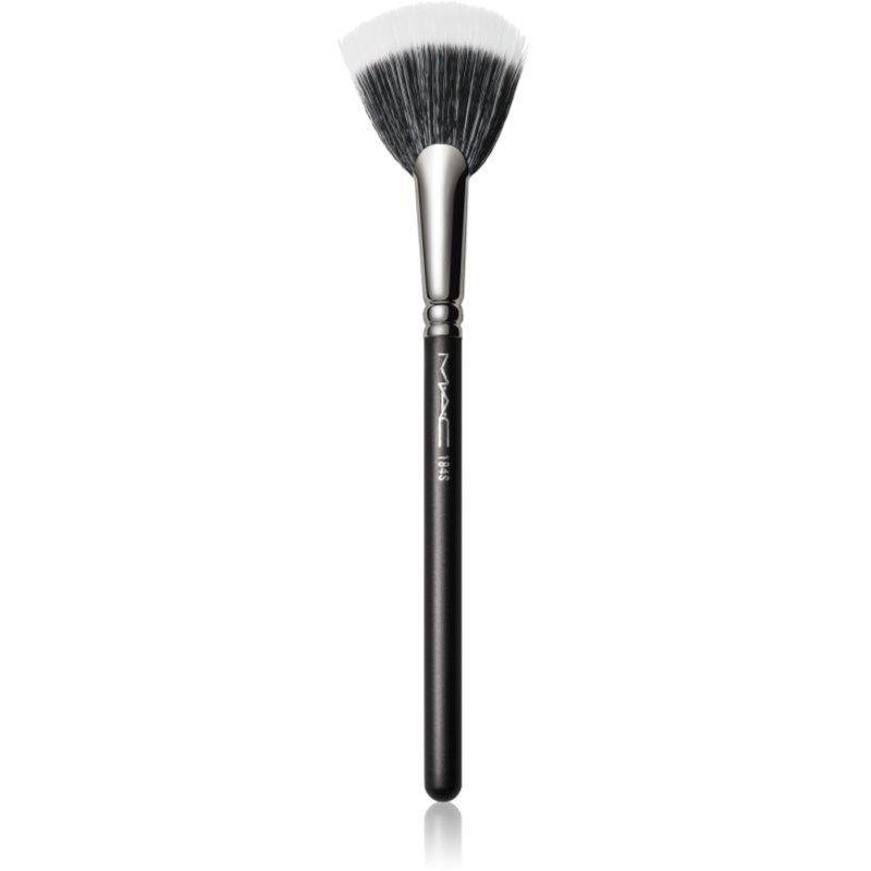 MAC Cosmetics Brush 184S Duo Fibre Fan pensula plata pentru machiaj 1 buc