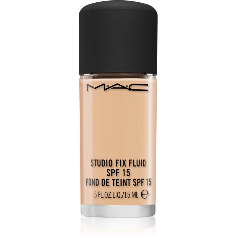 MAC Cosmetics Mini Studio Fix Fluid fond de ten matifiant SPF 15 culoare NC20 15 ml