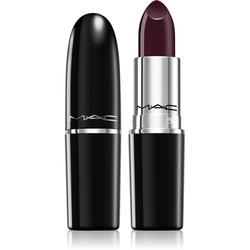 MAC Cosmetics Lustreglass Sheer-Shine Lipstick ruj strălucitor culoare Succumb To Plum 3 g