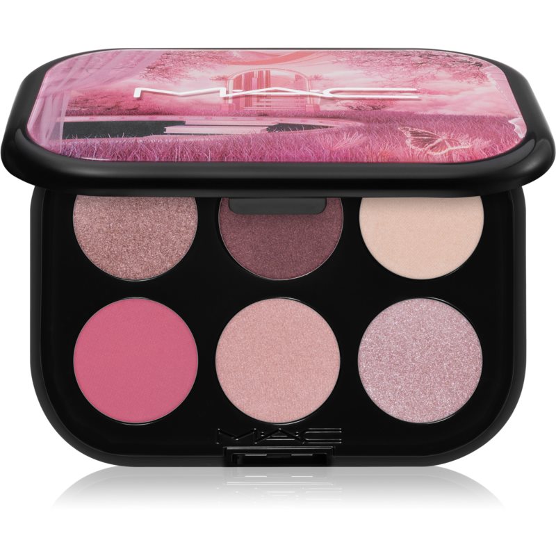 Mac Cosmetics Connect In Colour Eye Shadow Palette 6 Shades Paleta Cu Farduri De Ochi Culoare Rose Lens 6,25 G