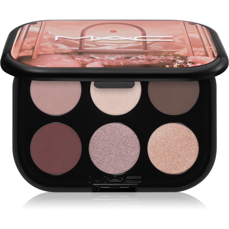 Mac Cosmetics Connect In Colour Eye Shadow Palette 6 Shades Paleta Cu Farduri De Ochi Culoare Embedded In Burgundy 6,25 G