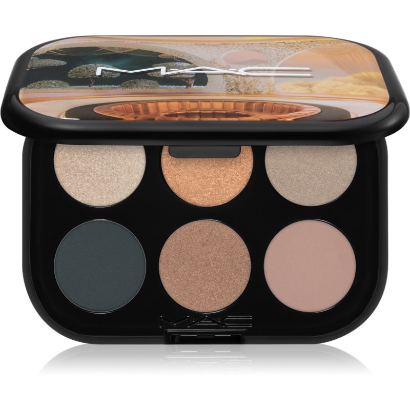 Mac Cosmetics Connect In Colour Eye Shadow Palette 6 Shades Paleta Cu Farduri De Ochi Culoare Bronze Influence 6,25 G