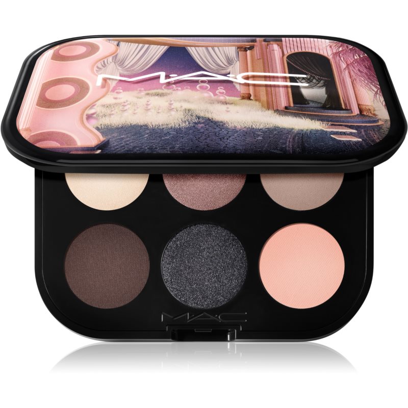 Mac Cosmetics Connect In Colour Eye Shadow Palette 6 Shades Paleta Cu Farduri De Ochi Culoare Encrypted Kryptonite 6,25 G