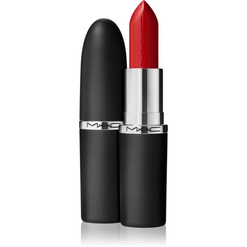 MAC Cosmetics MACximal Sleek Satin Lipstick Ruj crema hidratant culoare Centre of Attention 3.5 g