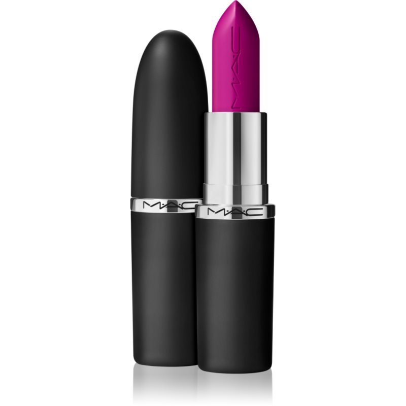 MAC Cosmetics MACximal Sleek Satin Lipstick Ruj crema hidratant culoare Violet Vapor 3,5 g