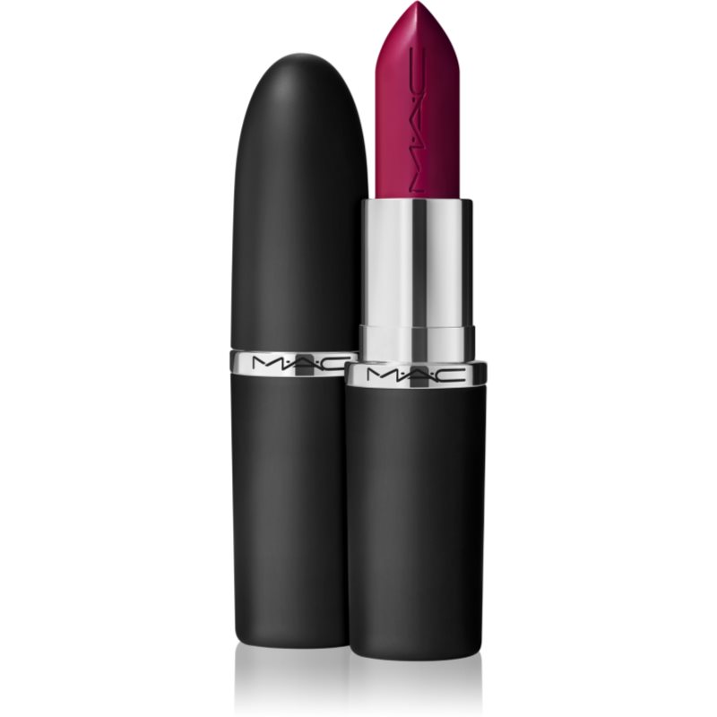 MAC Cosmetics MACximal Sleek Satin Lipstick Ruj crema hidratant culoare Rebel 3,5 g