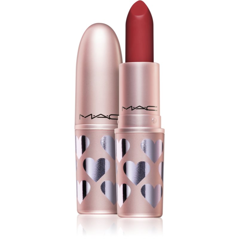 MAC Cosmetics Valentine’s Day Retro Matte Lipstick ruj mat culoare Ruby Woo 3 g