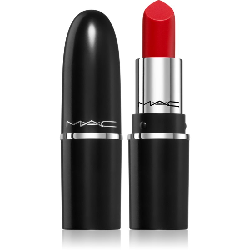 MAC Cosmetics MACximal Sleek Satin Lipstick Mini ruj satinat pentru look perfect culoare CENTRE OF ATTENTION 1.5 g